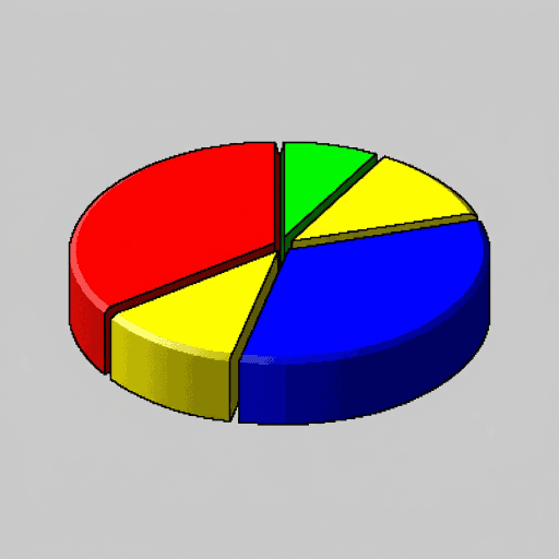 Legacy presentation pie chart
